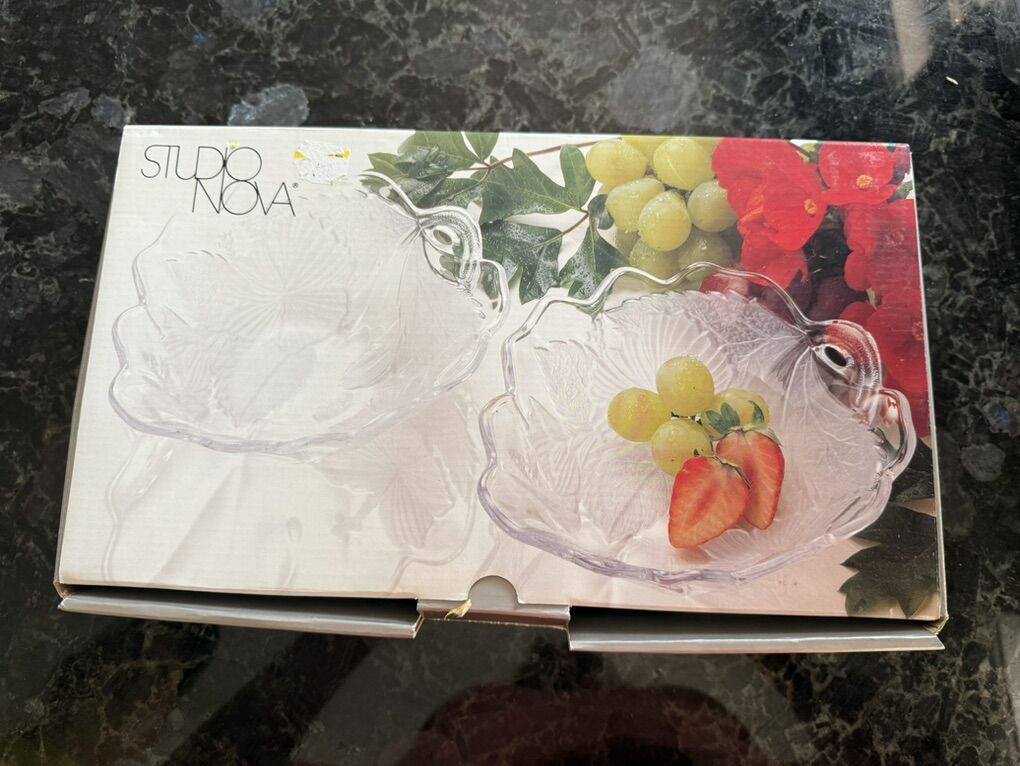 Studio Nova Glass Bowls