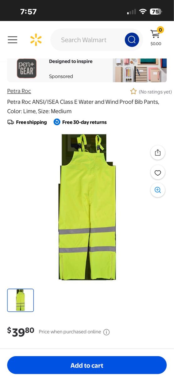 Water And Wind Proof Bibs