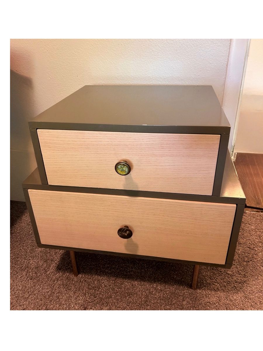 Unique, Sturdy West Elm Nightstand - soft close drawers
