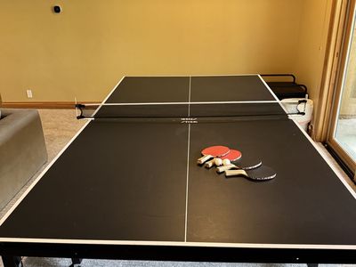 STIGA Ping Pong Table with Net, Paddles, and Balls
