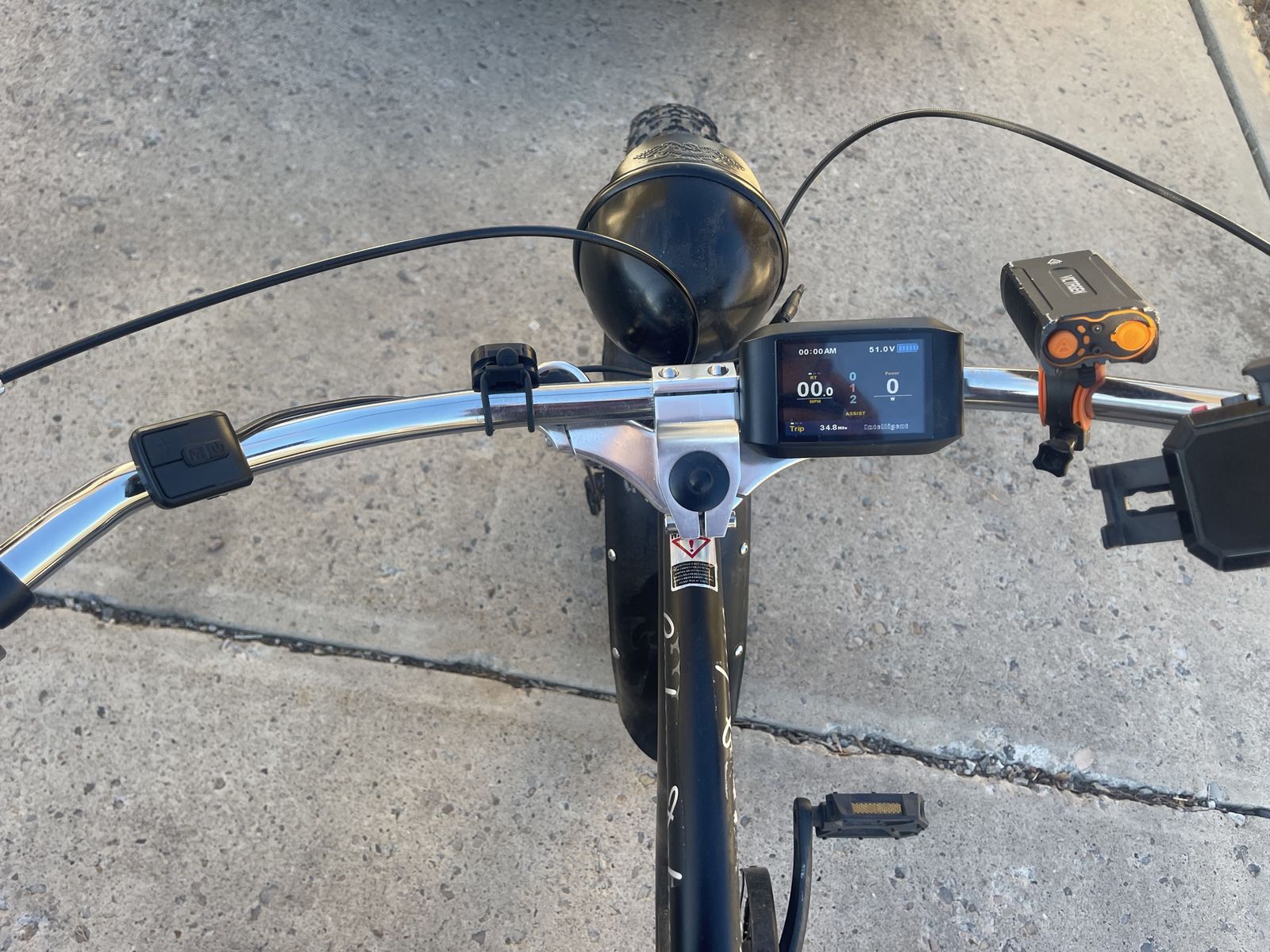 Micargi Cyclone 2.0 Deluxe 500W Fat Tire Cruiser Electric Bike. Asking $1200   O.B.O