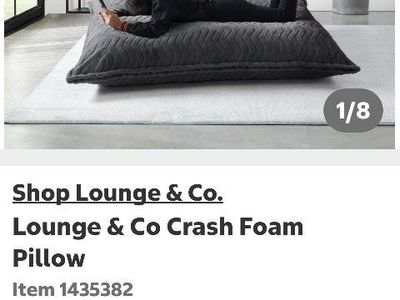 Two, Lounge & Co. Crash Pillows from Costco.