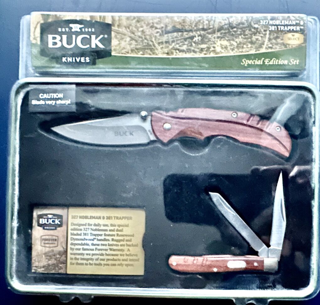 Buck Knife Set