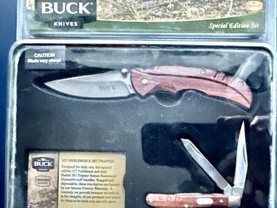 Buck Knife Set