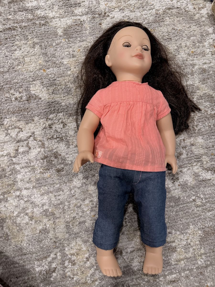 Lotus Doll Brunette 18”