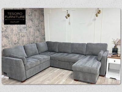 LUKE SECTIONAL SOFA BED WITH STORAGE