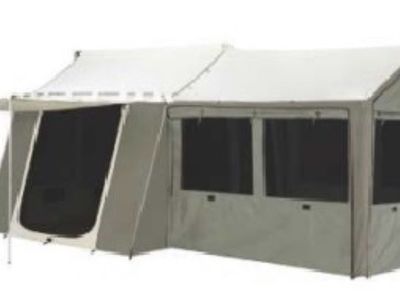 Kodiak canvas 9x12 Delux 6 man cabin tent bundle like new read ad