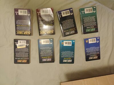 LOT OF 47 STAR TREK TNG PAPERBACKS + 1-40 + BONUS BOOKS