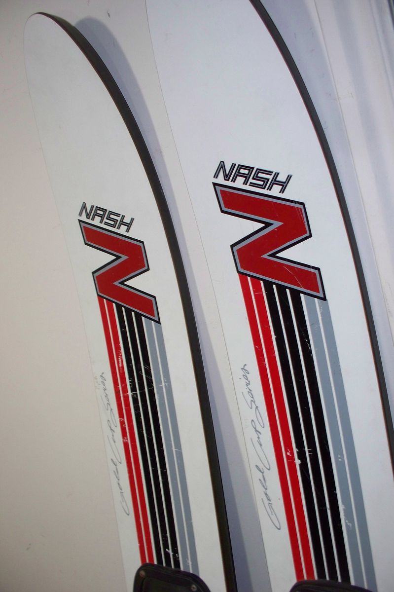 Nash Gold Cup Water Skis (pair). 65 inches long