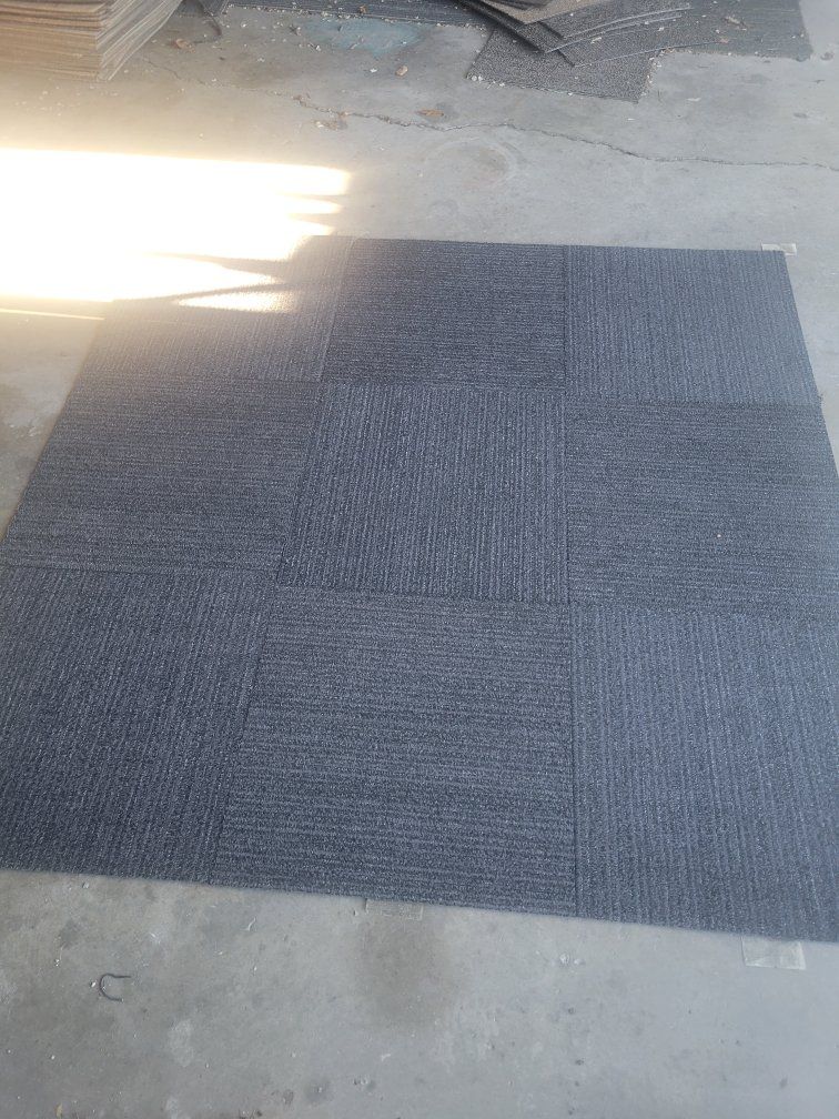 carpet tile, $0.50 per square foot