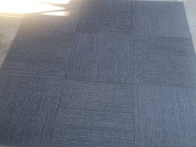 carpet tile, $0.50 per square foot