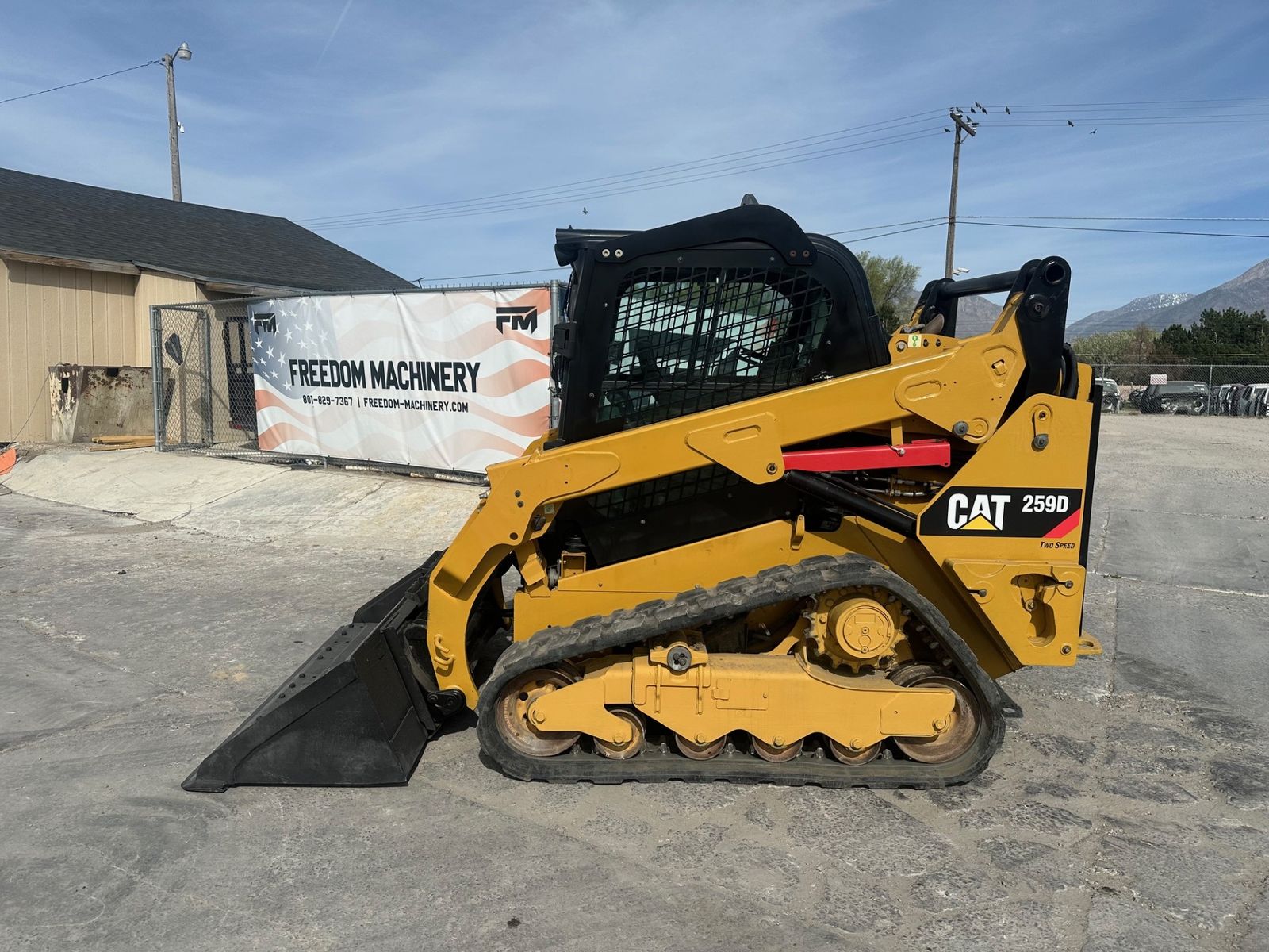 Caterpillar 259D Skidsteer Loader Tractor