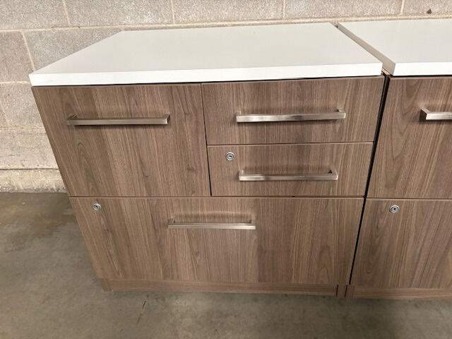 5 FOUR DRAWER CABINETS