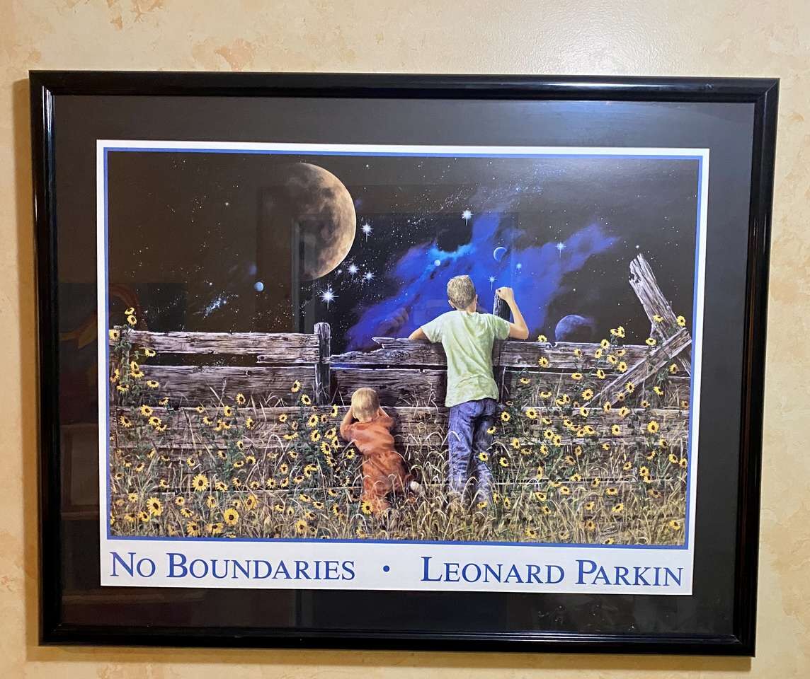 NEW - NO BOUNDARIES by LEONARD PARKIN - UTAH Fantasy Artist - Poster 31 x 23.5 - C PHOTOS