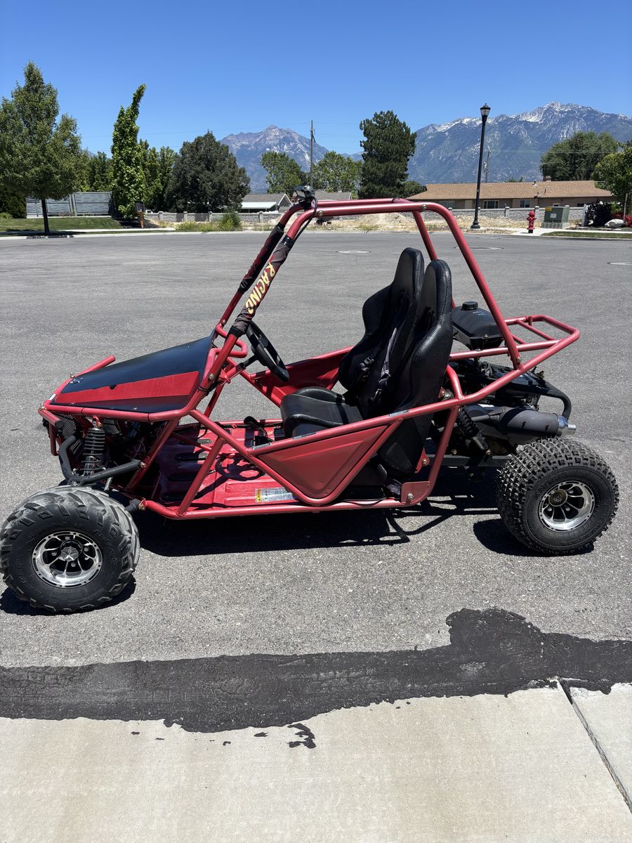 2-Seater Off-Road Go-Kart Dune Buggy with LED Light Bar