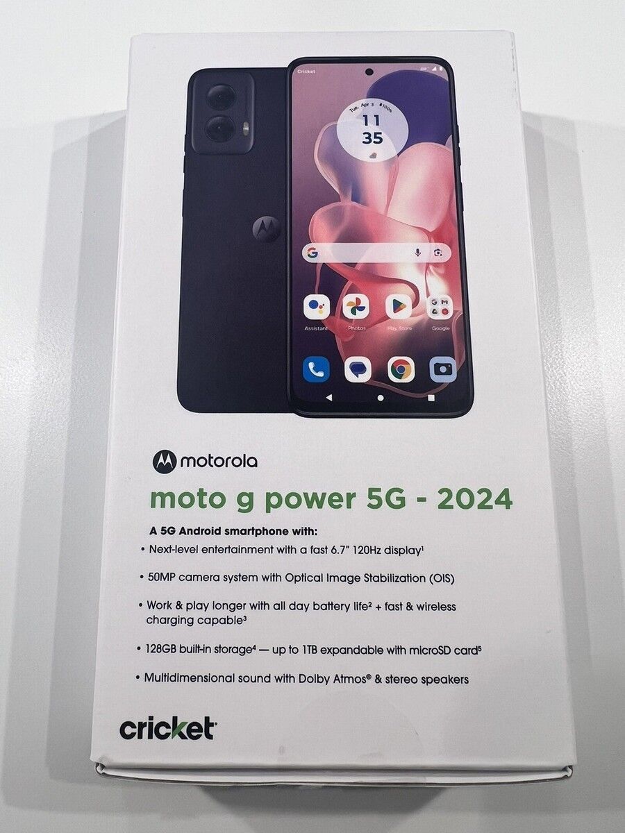 Moto g power 5G 2024 Brand new Cricket Only