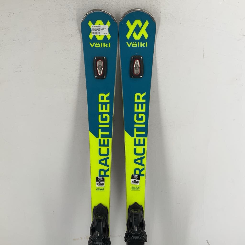 Volkl Racetiger SL 13 w/ Tyrolia Freeflex 12 System Bindings