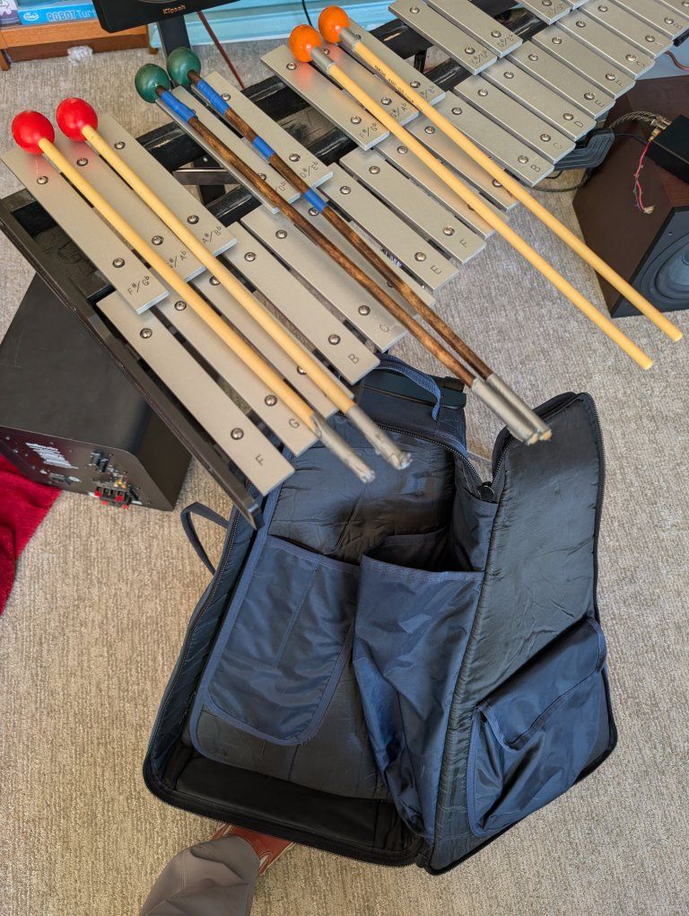 Pearl 32-key percussion xylophone bell kit