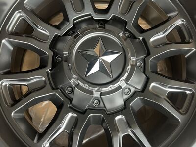 4 15 X7 5x4.5 MSa Black Wheels Fits Pro R NeW