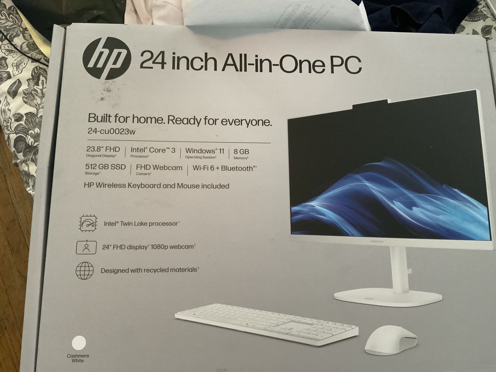 New In Box HP 24-inch All-in-One Desktop PC Retails for $799
