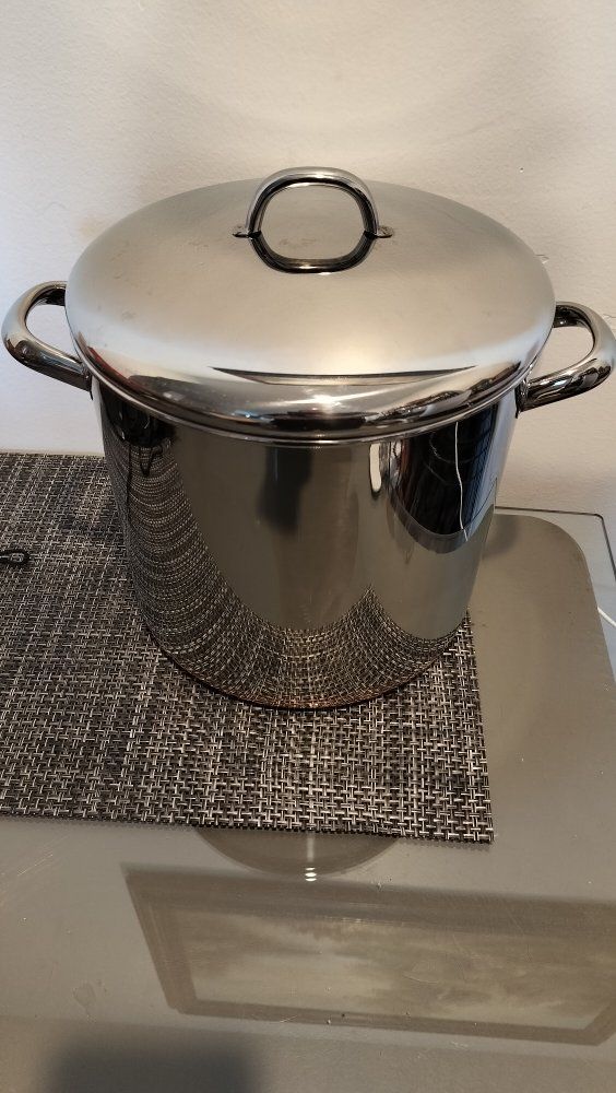 12qt stock pot copper bottom usa