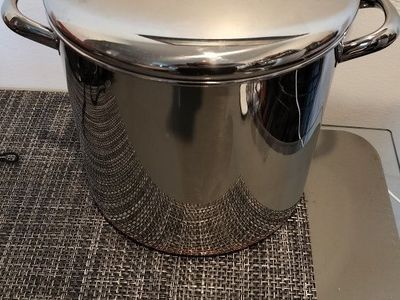 12qt stock pot copper bottom usa