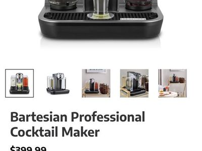 Professional Bartesian Cocktail Maker