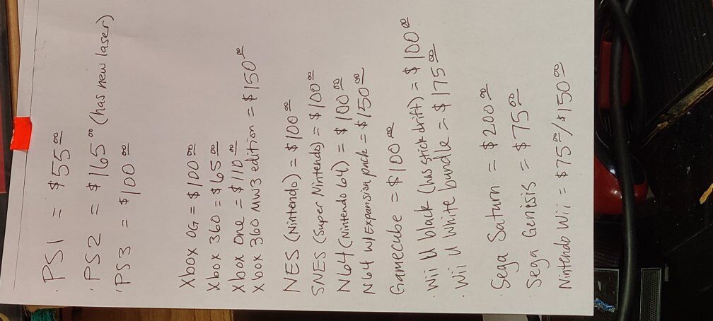 hundreds of video games $5 each