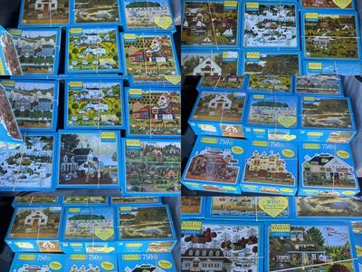 NEW X 23 Americana Jigsaw Puzzles Wysocki