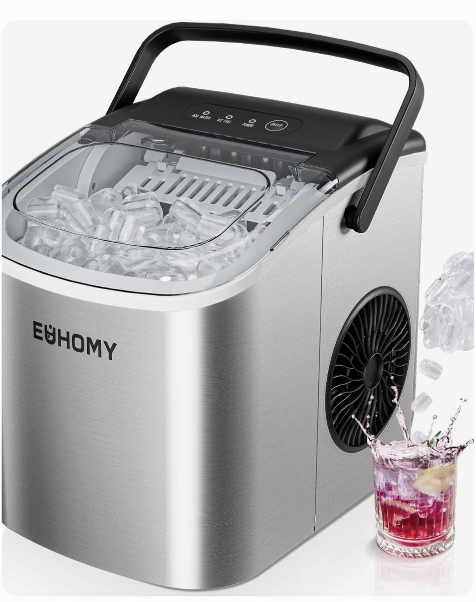 EUHOMY COUNTERTOP ICE MAKER - LIKE NEW - $30 OBO