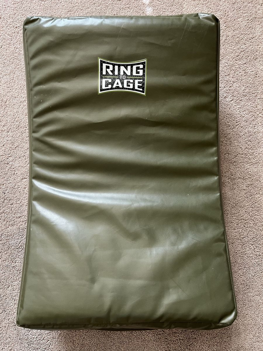 Ring to Cage Marine Green Curved Body Shield for Muay Thai, MMA, Kickboxing, Martial Arts, Krav MAGA