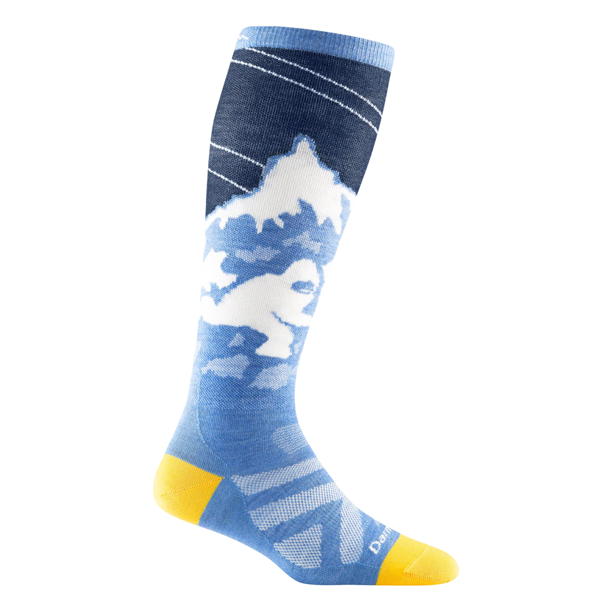 Darn Tough Women's Yeti Lightweight Ski Socks - Midnight