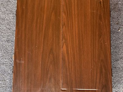 Dartboard Cabinet Wood Finish Wall Mounted for Game Room