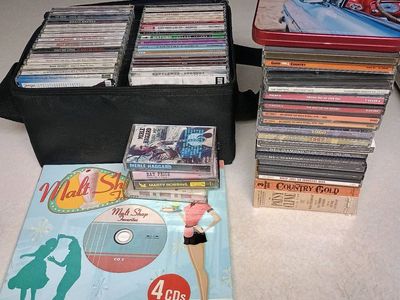 CD Cassette Lot Classic Rock Oldies Country