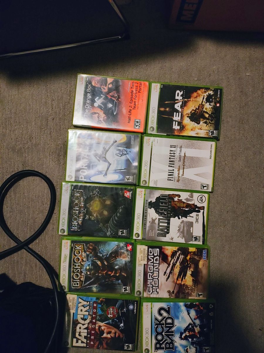 10 Xbox 360 games