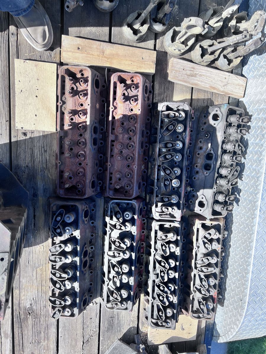 Sbc heads camel hump and engines