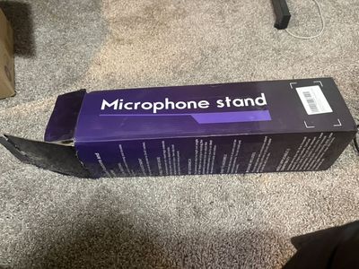 Tripod Stand And Microphone