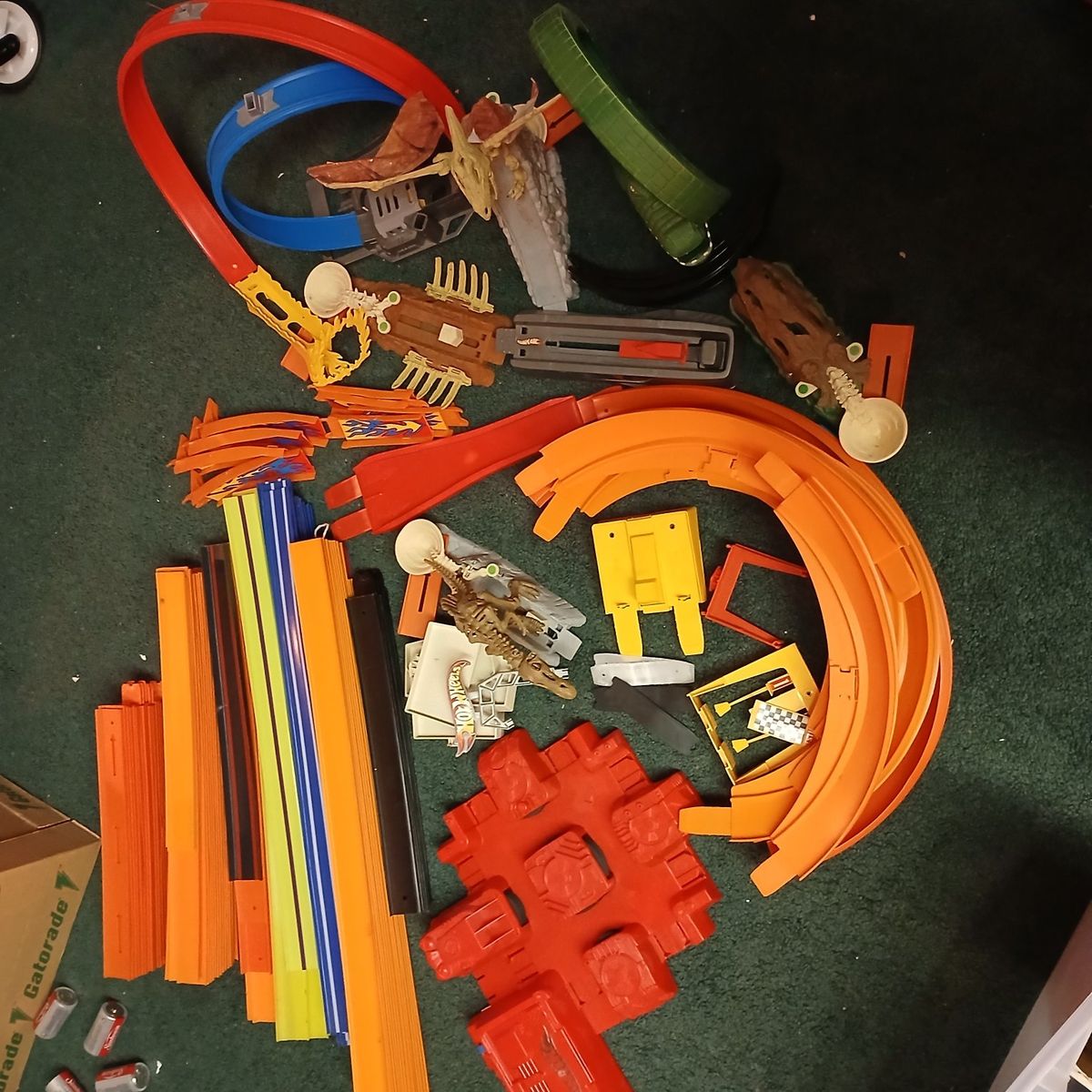 Hot Wheels adventure track.