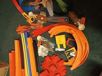 Hot Wheels adventure track.