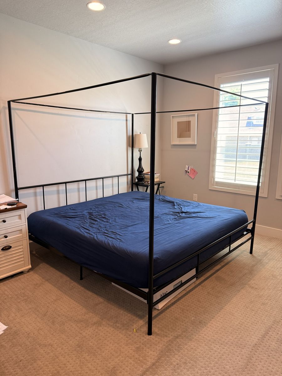 King bed frame