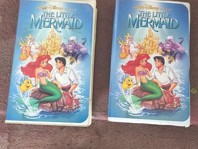 Disney classic Little Mermaid VHS.