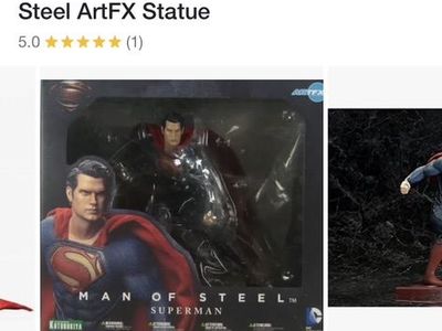 Superman Man Of Steel Statue