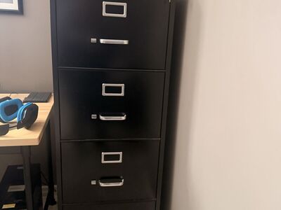 File Cabinet- 4 Drawer