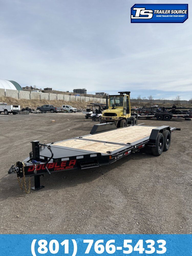 7x20 Double A Pro Series CT Tilt Trailer - 15.4K GVWR -