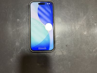 Black iPhone 15