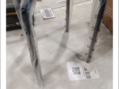 Plastic stack stools 5 total