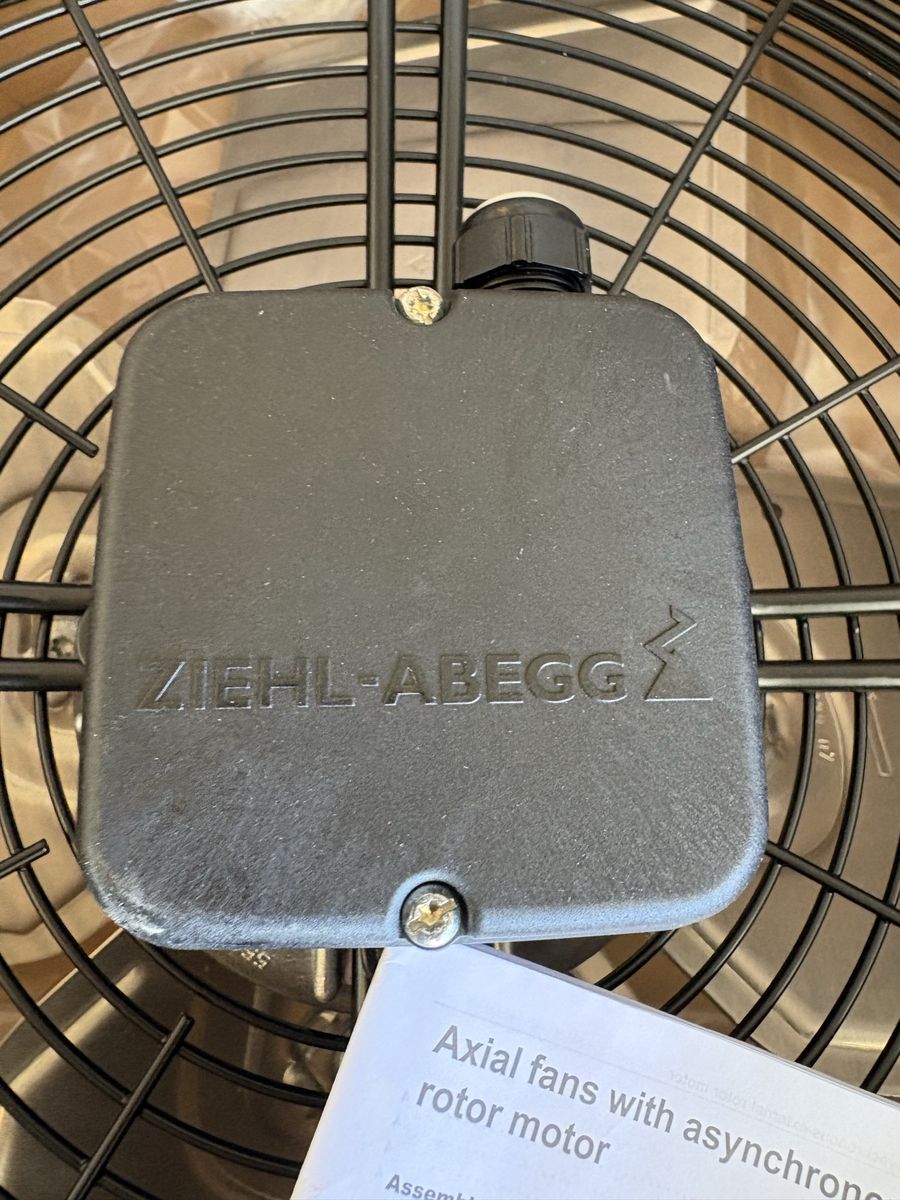 ZIEHL-ABEGG FB050-4DK.4I.V4P USA 1x Axial Flow Fan - New