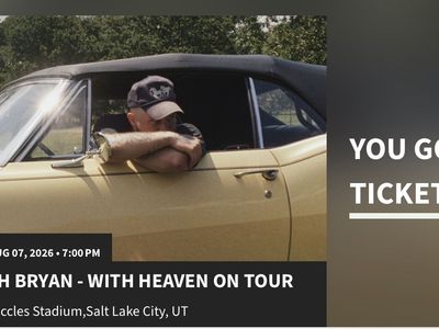 TWO Zach Bryan Tickets - GREAT SEATS $180/ticket (all sold out in this section)!