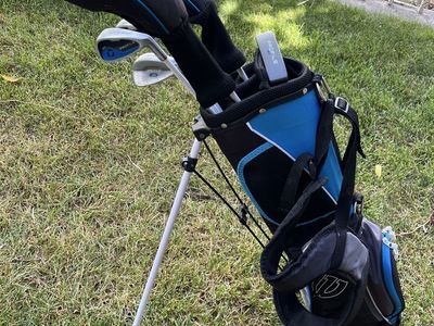 Wilson Profile Junior Golf Club Set - Complete with Stand Bag & Headcovers, Good Condition