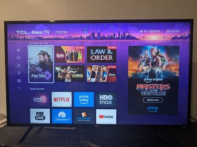 TCL 49S403 49" 4K UHD HDR Roku Smart TV with Built-in Wi-Fi